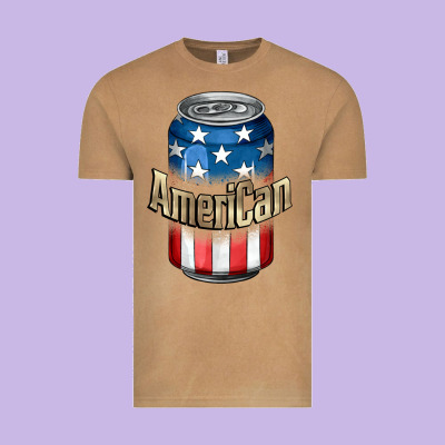 American 4th Of July Vintage Tee Designed By Cowgirlartshop