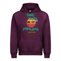 Mauve Wine Family Vacation 2020 Read Or Not Virginia Beach Here We Come Urban Hoodie - Bettercallsaul