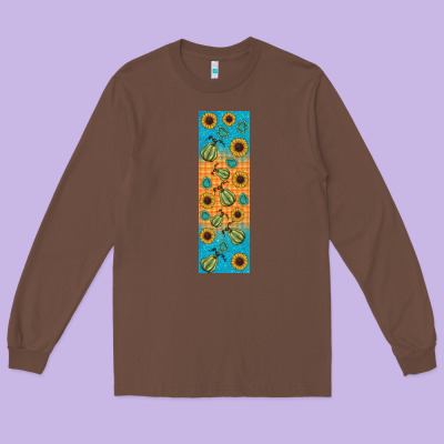 Autumn Long Sleeve Tee Designed By Bundleandbundleshop