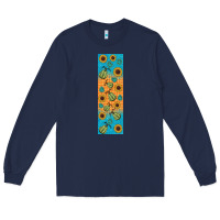 Navy autumn Long Sleeve Tee - BundleAndBundleShop
