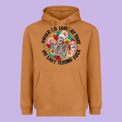 Would Ya Look At That My Last Flying Fuck Heavyweight Hoodie Designed By Maliassmallbusiness