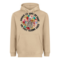 Mushroom would ya look at that my last flying fuck Heavyweight Hoodie - MaliasSmallBusiness