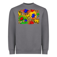 Storm autism background Heavyweight Sweatshirt - Zillion Design Studio
