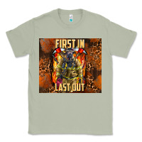 Matcha first in last out firefighter Classic Tee - AdoDesignShop