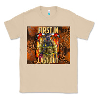 Mushroom first in last out firefighter Classic Tee - AdoDesignShop