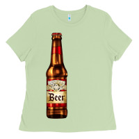 Matcha red beer bottle Ladies Tee - AdoDesignShop