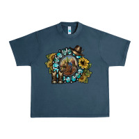 Midnight Navy cowboy take me away 2 Urban Heavy Tee - SublimationCraftShop