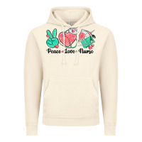Vintage Artic peace love nurse Vintage Hoodie - texasbilliewilder