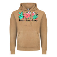 Vintage Camel peace love nurse Vintage Hoodie - texasbilliewilder