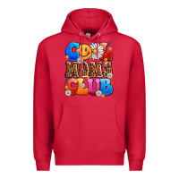 Cardinal cool moms club Premium Hoodie - LillyAllenDesigns