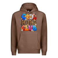 Chestnut cool moms club Premium Hoodie - LillyAllenDesigns