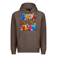 Coffee cool moms club Premium Hoodie - LillyAllenDesigns