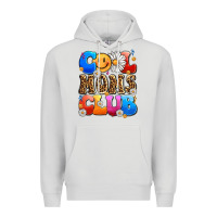 Dove Grey cool moms club Premium Hoodie - LillyAllenDesigns