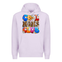 Lilac cool moms club Premium Hoodie - LillyAllenDesigns