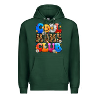 Sports Green cool moms club Premium Hoodie - LillyAllenDesigns