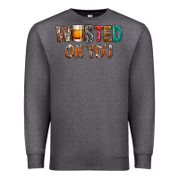 Charcoal Heather wasted on you Premium Sweatshirt - NancyCooperArtShop