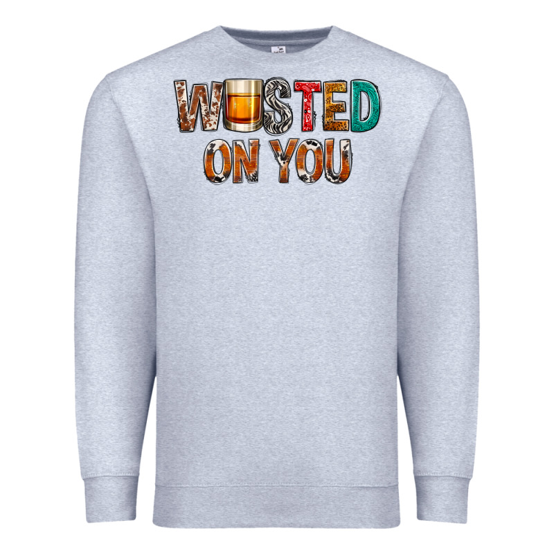 Wasted On You Premium Sweatshirt by NancyCooperArtShop | Teevron