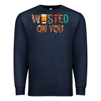 Navy wasted on you Premium Sweatshirt - NancyCooperArtShop