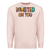 Pale Pink wasted on you Premium Sweatshirt - NancyCooperArtShop