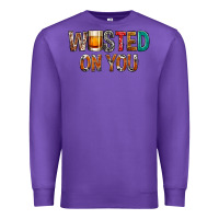Purple wasted on you Premium Sweatshirt - NancyCooperArtShop