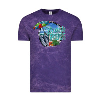 Cloud Purple beach please Vintage Tee - SublimationCraftShop
