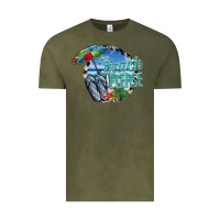 Vintage Olive beach please Vintage Tee - SublimationCraftShop