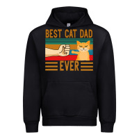 Black Best Cat Dad Ever Urban Hoodie - Bettercallsaul