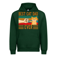 Forest Green Best Cat Dad Ever Urban Hoodie - Bettercallsaul
