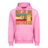 Fuchsia Pink Best Cat Dad Ever Urban Hoodie - Bettercallsaul