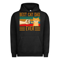 Pigment Black Best Cat Dad Ever Urban Hoodie - Bettercallsaul