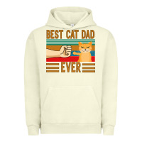 Pigment Pistachio Best Cat Dad Ever Urban Hoodie - Bettercallsaul