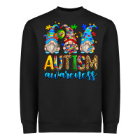 Black autism awareness gnomes Heavyweight Sweatshirt - Zillion Design Studio