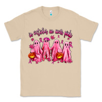 Mushroom in october we wear pink ghosts Classic Tee - AdoDesignShop