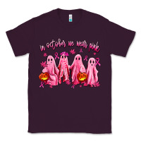 Plum in october we wear pink ghosts Classic Tee - AdoDesignShop