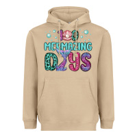 Mushroom 100 mermazing days Heavyweight Hoodie - MaliasSmallBusiness