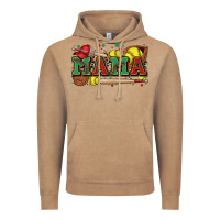 Vintage Coffee mama softball Vintage Hoodie - Zillion Design Studio