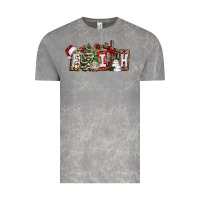 Cloud Rock Faith Vintage Tee - CowhideDigitalArt