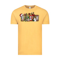 Vintage Mustard Faith Vintage Tee - CowhideDigitalArt
