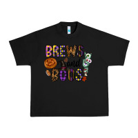 Black Brews And Boos Urban Heavy Tee - CowhideDigitalArt