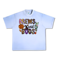 Grape Ice Brews And Boos Urban Heavy Tee - CowhideDigitalArt