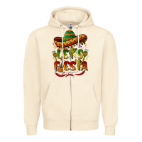 Sandshell let's fiesta mexican hat Zipper Hoodie - BarkalooDesign