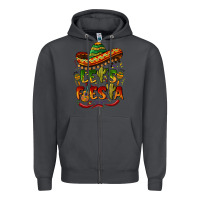 Smoke let's fiesta mexican hat Zipper Hoodie - BarkalooDesign