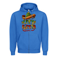 True Royal let's fiesta mexican hat Zipper Hoodie - BarkalooDesign