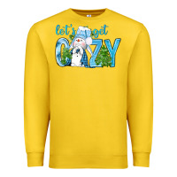 Lemon lets get cozy Premium Sweatshirt - NancyCooperArtShop