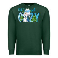 Sports Green lets get cozy Premium Sweatshirt - NancyCooperArtShop