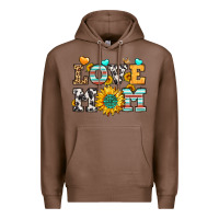 Chestnut love mom Premium Hoodie - LillyAllenDesigns