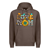 Coffee love mom Premium Hoodie - LillyAllenDesigns