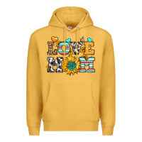 Mustard love mom Premium Hoodie - LillyAllenDesigns