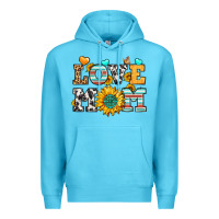 Ocean Blue love mom Premium Hoodie - LillyAllenDesigns