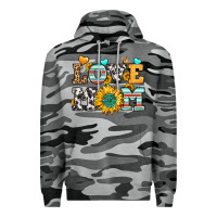 Slate Camo love mom Premium Hoodie - LillyAllenDesigns